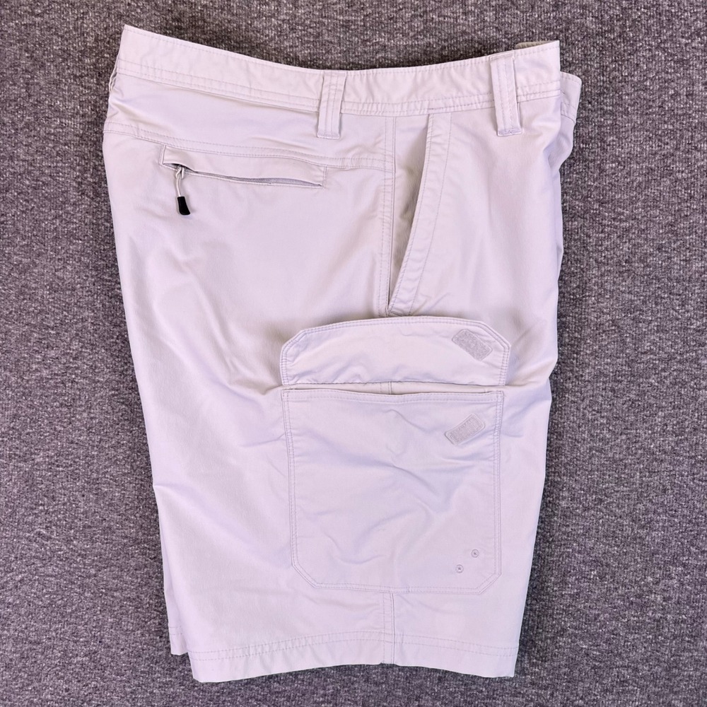 George Shorts Mens 36 Grey Cargo Utility Hiking Outdoors Performance Lightweight - Picture 11 of 12